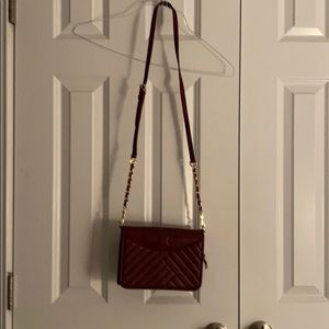 Tory Burch Maroon color crossbody bag